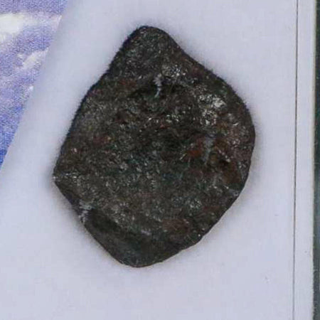 0.7" Gibeon Meteorite Specimen Namibia Africa Asteroid 16 Psyche 5.29 Grams Display