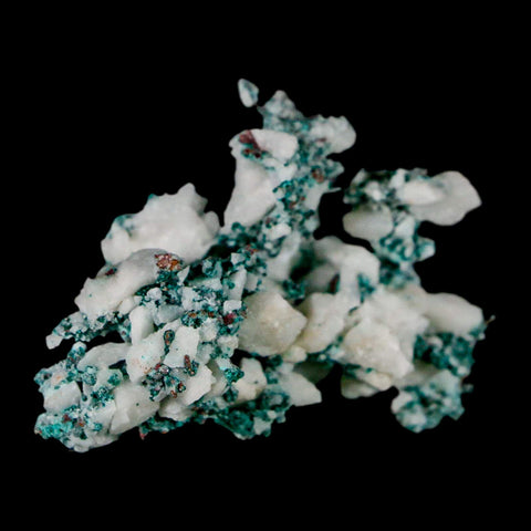 2" Rough Native Copper On Crystal Quartz Matrix Mineral Specimen Morocco - Fossil Age Minerals