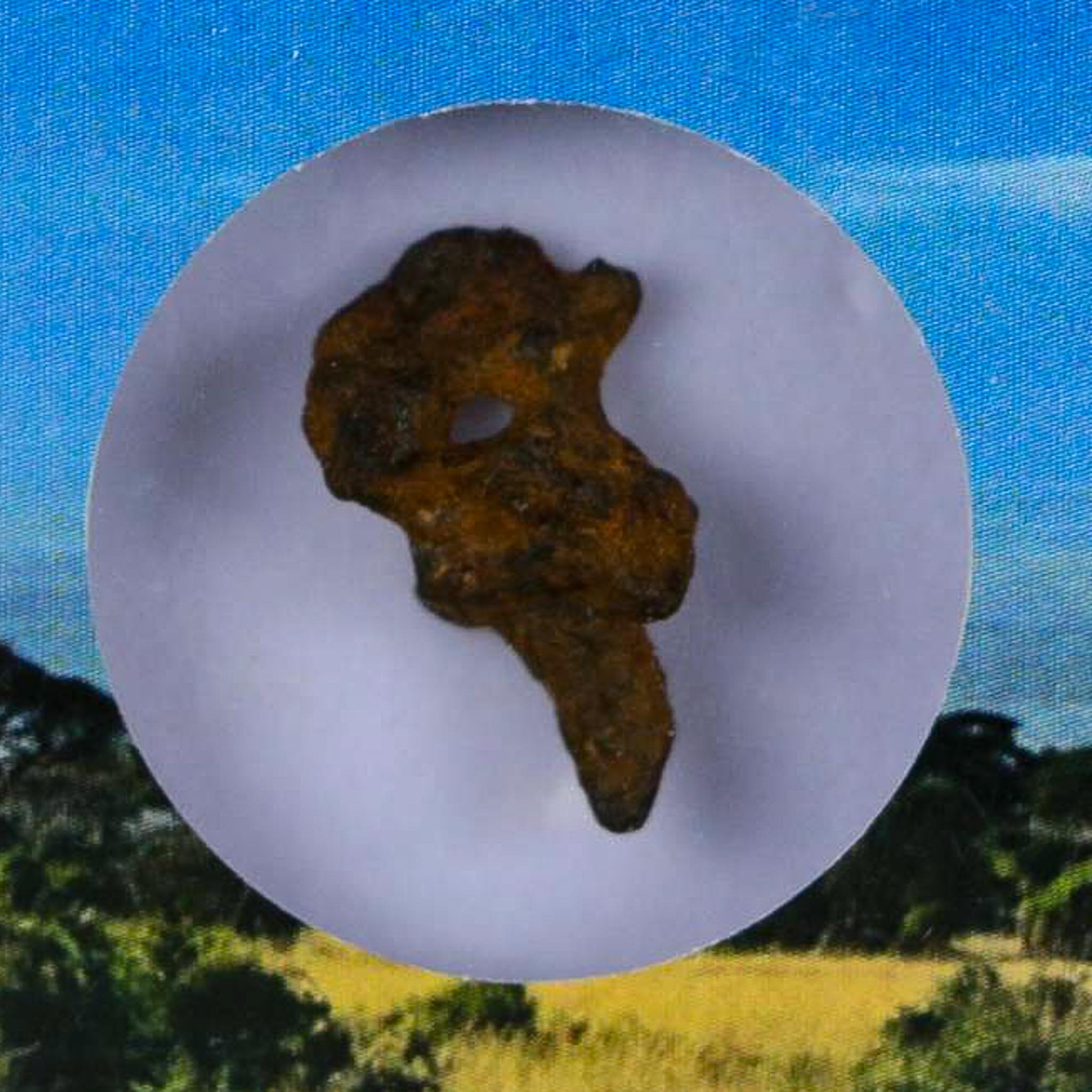 Sericho Stony Iron Pallasite Meteorite Kenya, Africa Found 2016 Display 1.47 Gram - Fossil Age Minerals