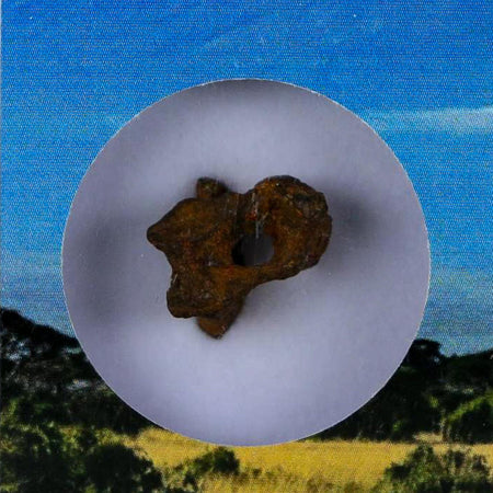 Sericho Stony Iron Pallasite Meteorite Kenya, Africa Found 2016 Display 1.85 Gram
