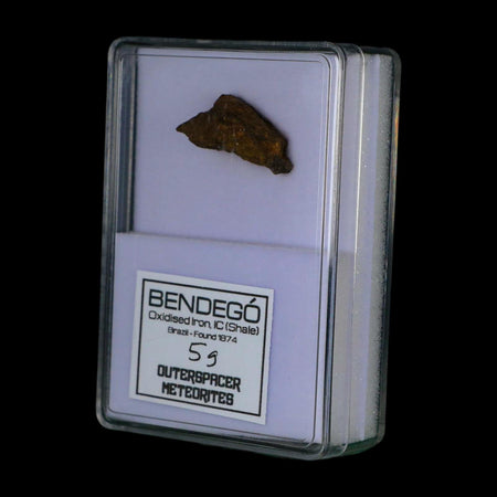 1.1" Bendego Meteorite Specimen Display Bendege Bahia Brazil 5 Grams