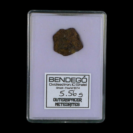 0.9" Bendego Meteorite Specimen Display Bendege Bahia Brazil 5.56 Grams