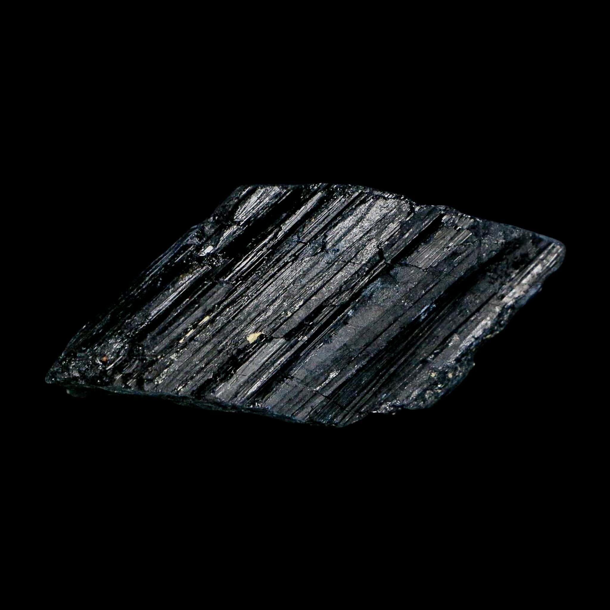 2.4" Natural Rough Black Tourmaline Mineral Crystal Specimen Schorl Brazil - Fossil Age Minerals