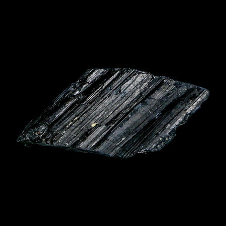 2.4" Natural Rough Black Tourmaline Mineral Crystal Specimen Schorl Brazil