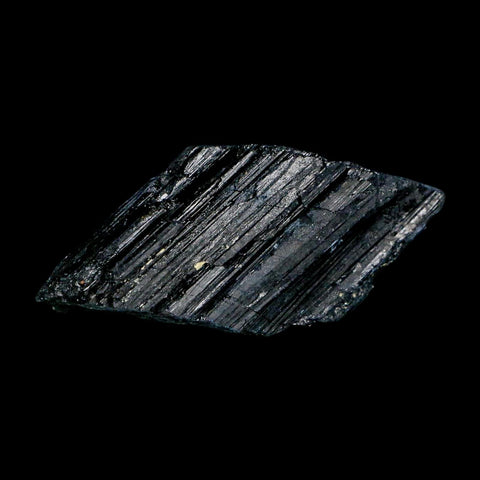 2.4" Natural Rough Black Tourmaline Mineral Crystal Specimen Schorl Brazil - Fossil Age Minerals