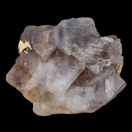 5.2" Light Purple Fluorite Crystal Cube Cluster Mineral Specimen Taourirt Morocco