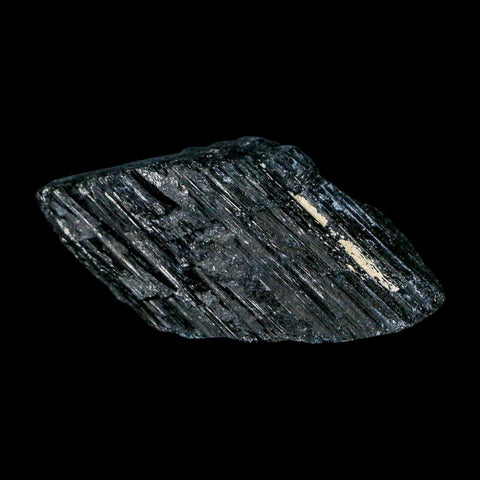 2.4" Natural Rough Black Tourmaline Mineral Crystal Specimen Schorl Brazil - Fossil Age Minerals