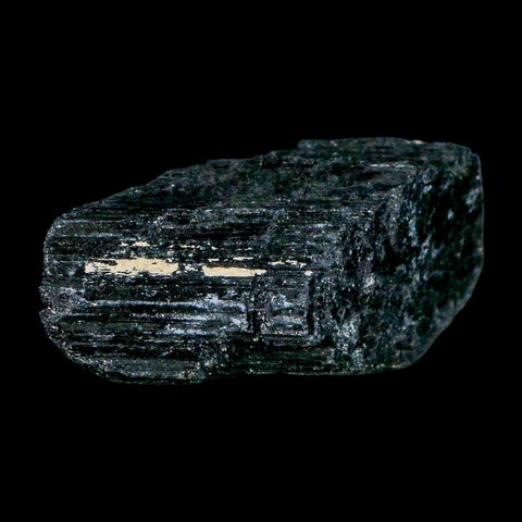 2.4" Natural Rough Black Tourmaline Mineral Crystal Specimen Schorl Brazil - Fossil Age Minerals