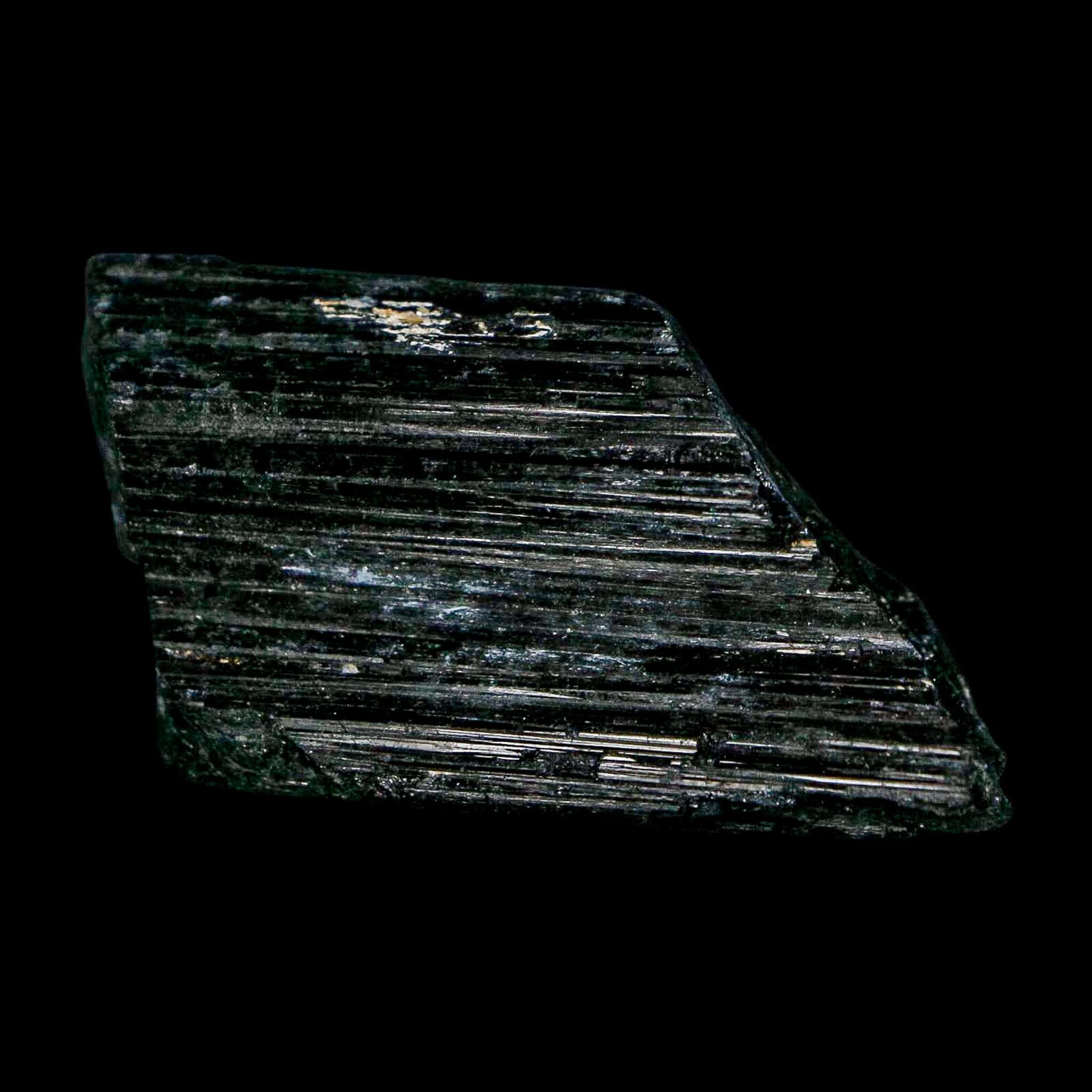 2.5" Natural Rough Black Tourmaline Mineral Crystal Specimen Schorl Brazil - Fossil Age Minerals