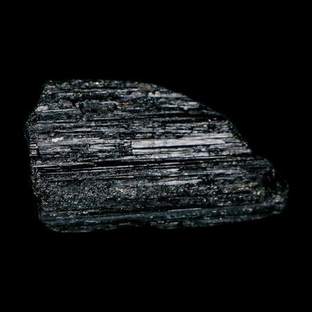 3.1" Natural Rough Black Tourmaline Mineral Crystal Specimen Schorl Brazil