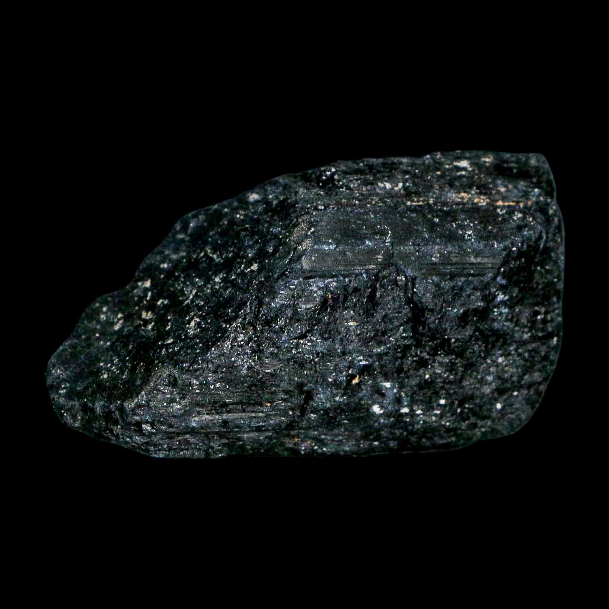 3.1" Natural Rough Black Tourmaline Mineral Crystal Specimen Schorl Brazil - Fossil Age Minerals
