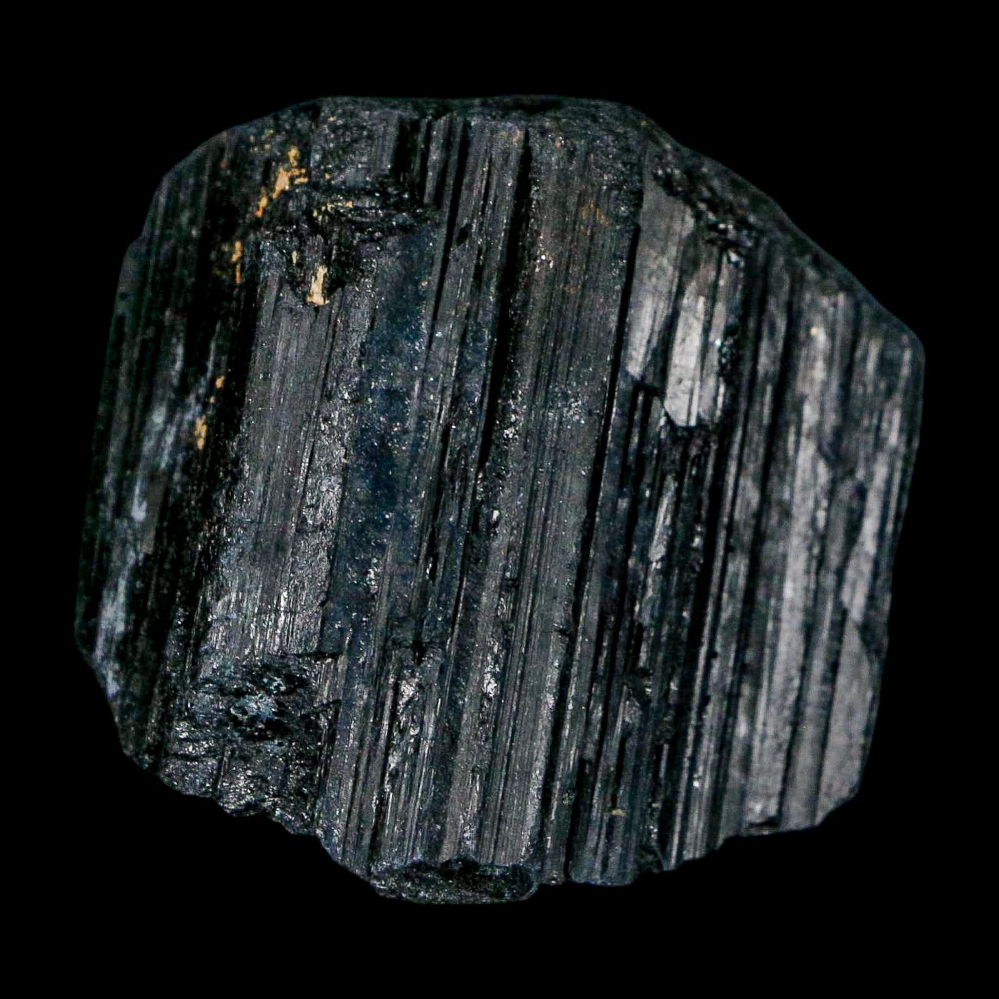 2" Natural Rough Black Tourmaline Mineral Crystal Specimen Schorl Brazil - Fossil Age Minerals