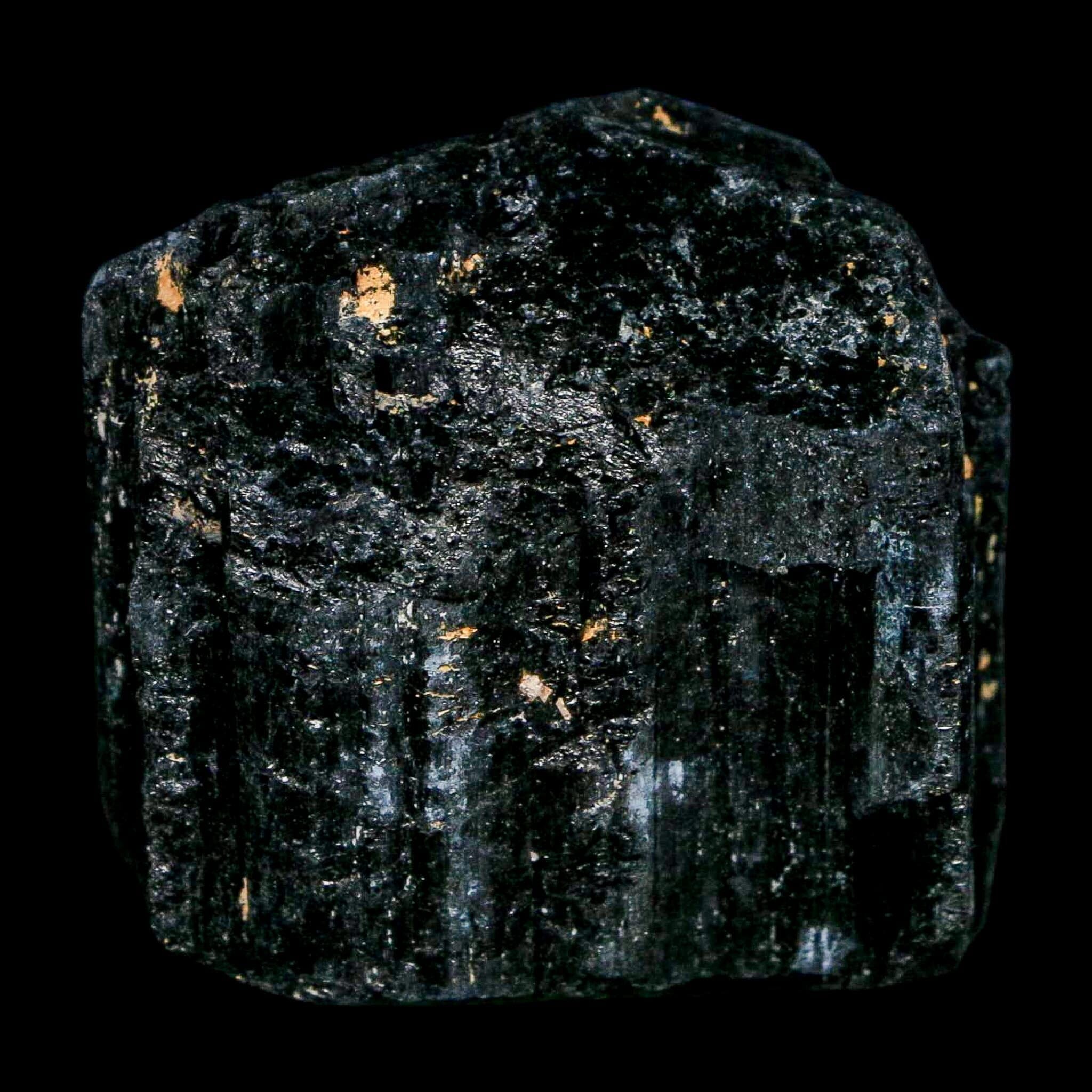 2" Natural Rough Black Tourmaline Mineral Crystal Specimen Schorl Brazil - Fossil Age Minerals