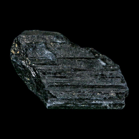 3.3" Natural Rough Black Tourmaline Mineral Crystal Specimen Schorl Brazil - Fossil Age Minerals
