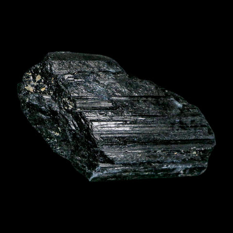 3.3" Natural Rough Black Tourmaline Mineral Crystal Specimen Schorl Brazil - Fossil Age Minerals