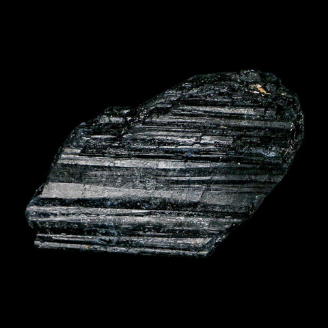 3.3" Natural Rough Black Tourmaline Mineral Crystal Specimen Schorl Brazil - Fossil Age Minerals