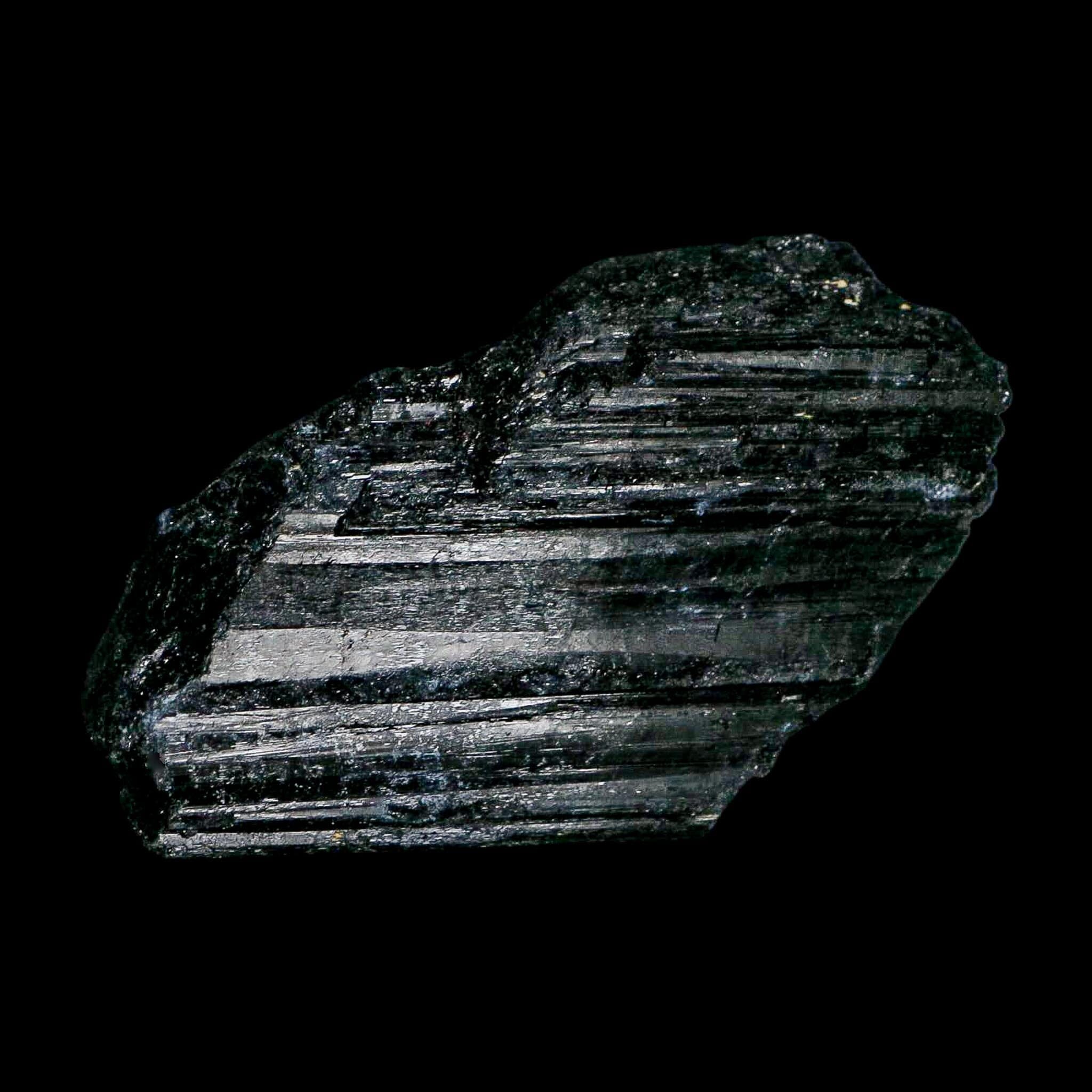 3.3" Natural Rough Black Tourmaline Mineral Crystal Specimen Schorl Brazil - Fossil Age Minerals