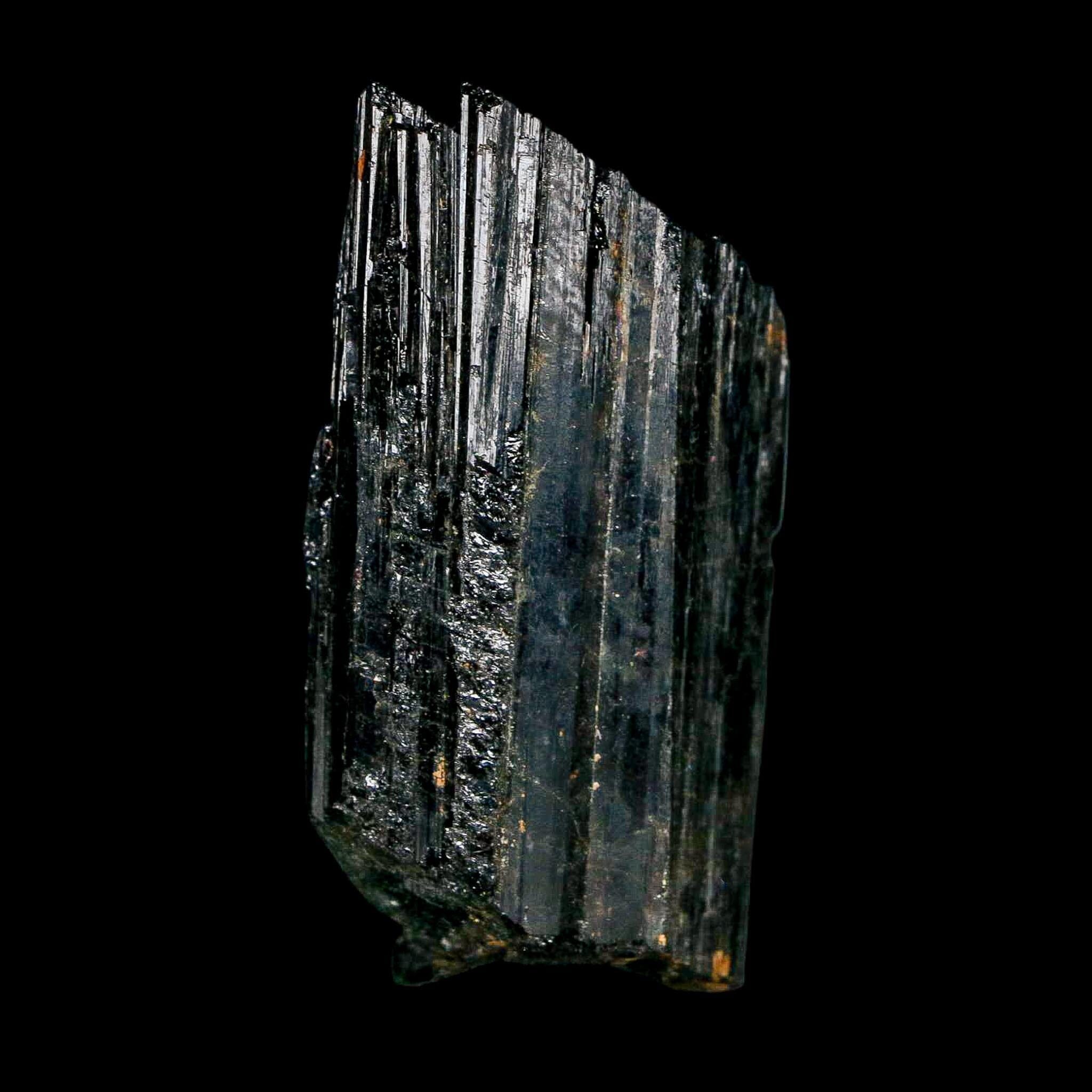 2.2" Natural Rough Black Tourmaline Mineral Crystal Specimen Schorl Brazil - Fossil Age Minerals