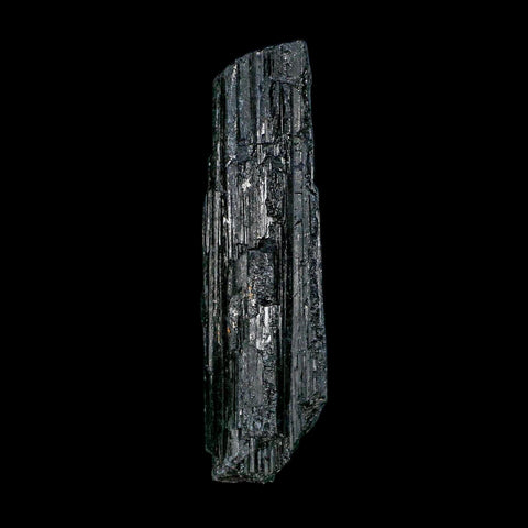 4.4" Natural Rough Black Tourmaline Mineral Crystal Specimen Schorl Brazil - Fossil Age Minerals