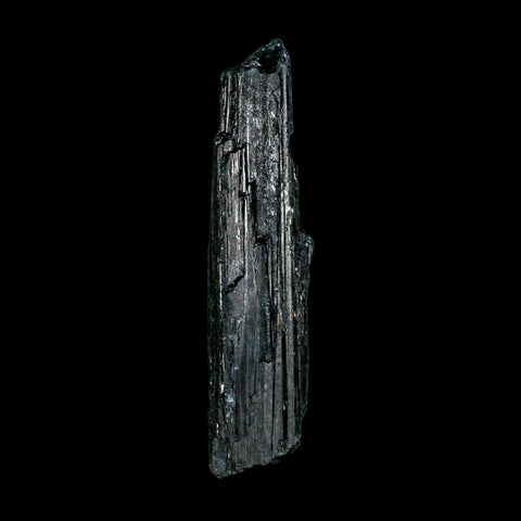 4.4" Natural Rough Black Tourmaline Mineral Crystal Specimen Schorl Brazil - Fossil Age Minerals