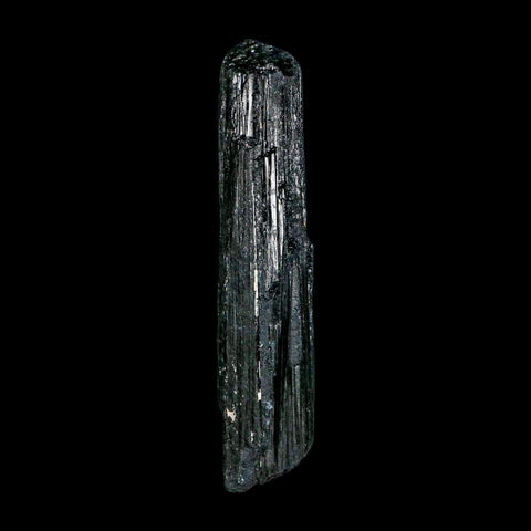 4.4" Natural Rough Black Tourmaline Mineral Crystal Specimen Schorl Brazil - Fossil Age Minerals