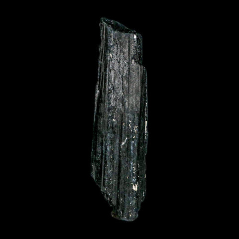 4.4" Natural Rough Black Tourmaline Mineral Crystal Specimen Schorl Brazil - Fossil Age Minerals