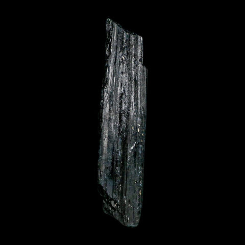 4.4" Natural Rough Black Tourmaline Mineral Crystal Specimen Schorl Brazil - Fossil Age Minerals