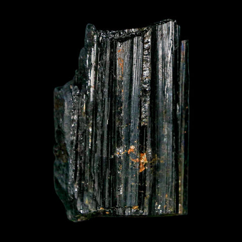 1.9" Natural Rough Black Tourmaline Mineral Crystal Specimen Schorl Brazil - Fossil Age Minerals