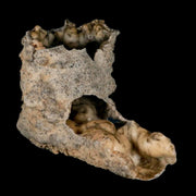 XXL 4.7" Fulgurite Petrified Lighting Strike Glass Sahara Desert Algeria