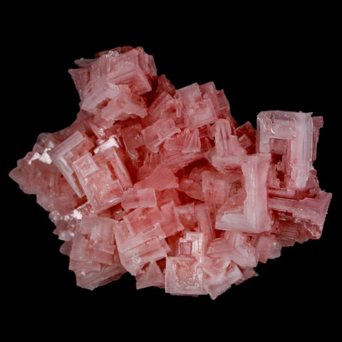 4.3" Quality Pink Halite Salt Crystals Cluster Mineral Trona, CA Searles Lake - Fossil Age Minerals