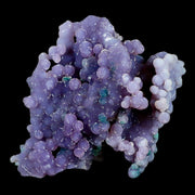 2.3" Purple-Green Grape Agate Botryoidal Crystal Cluster Mineral Sulawesi Island A+