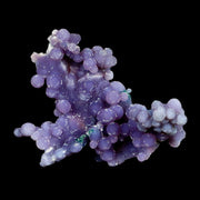 2.4" Purple Grape Agate Botryoidal Crystal Cluster Mineral Sulawesi Island Indonesia