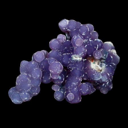 2" Purple Grape Agate Botryoidal Crystal Cluster Mineral Sulawesi Island Indonesia