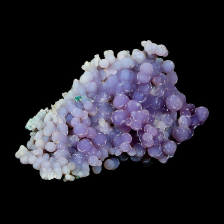 2.2" Purple Grape Agate Botryoidal Crystal Cluster Mineral Sulawesi Island Indonesia