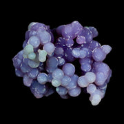 1.1" Purple Grape Agate Botryoidal Crystal Cluster Mineral Sulawesi Island Indonesia