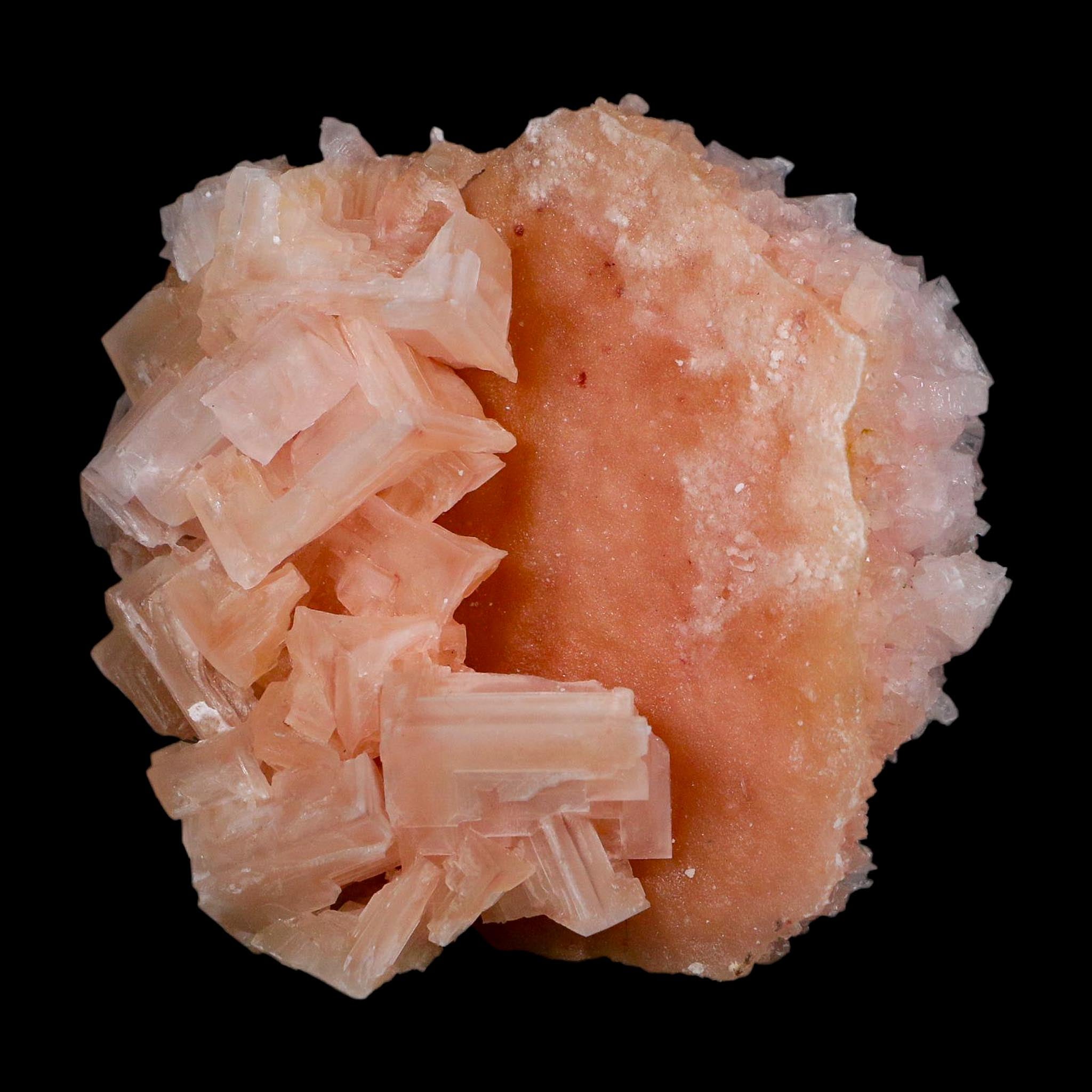 3.3" Quality Deep Pink Halite Salt Crystals Cluster Mineral Trona, CA Searles Lake