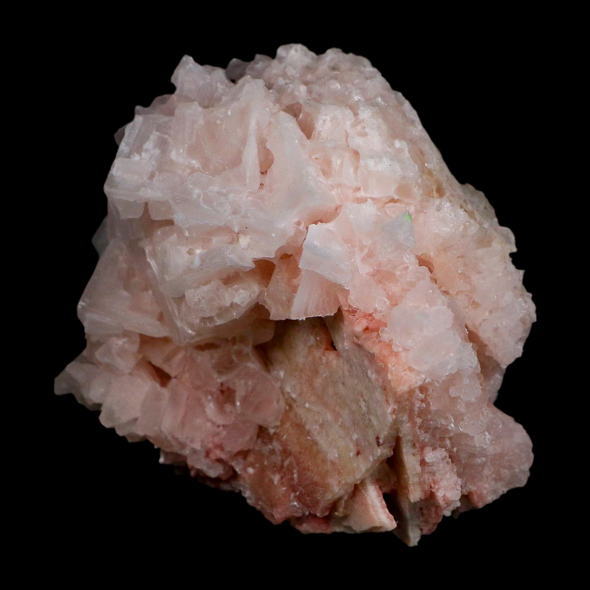 3.5" Quality Deep Pink Halite Salt Crystals Cluster Mineral Trona, CA Searles Lake
