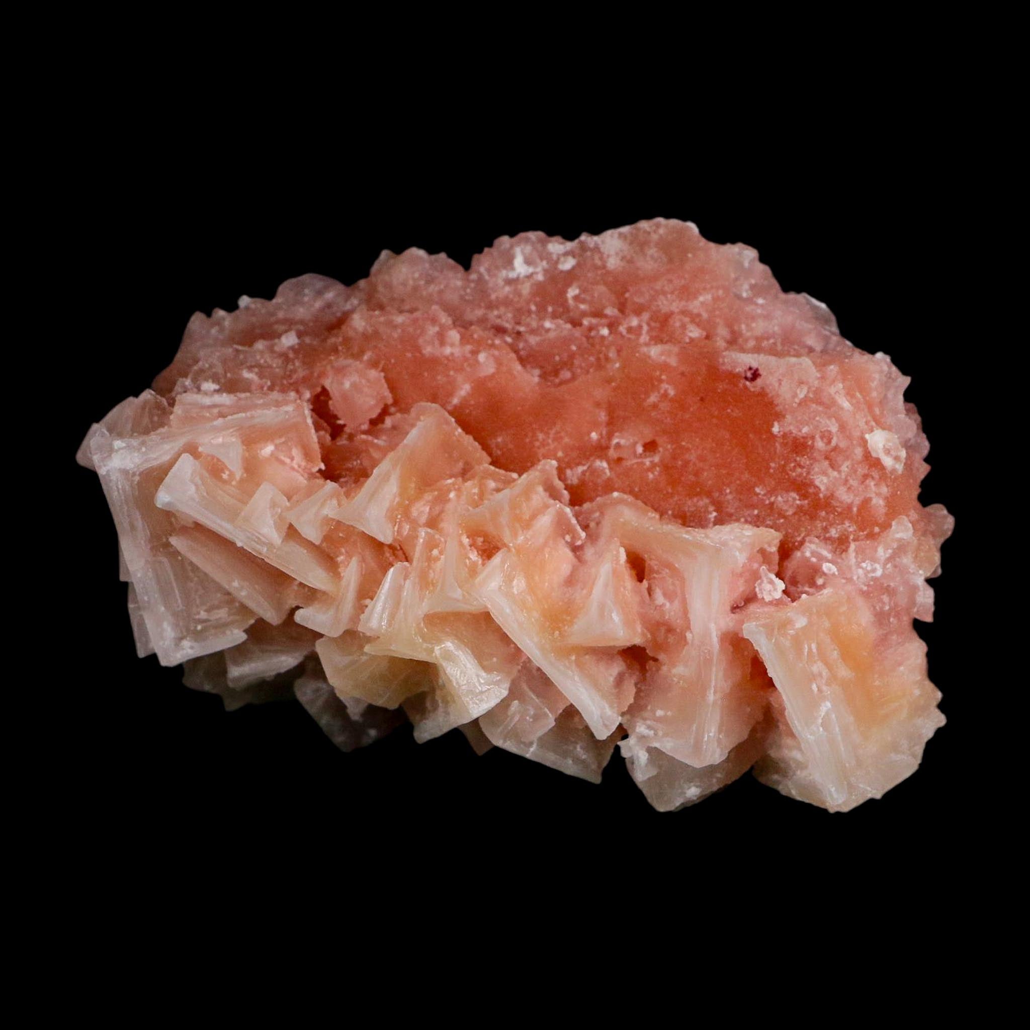 4.5" Quality Deep Pink Halite Salt Crystals Cluster Mineral Trona, CA Searles Lake