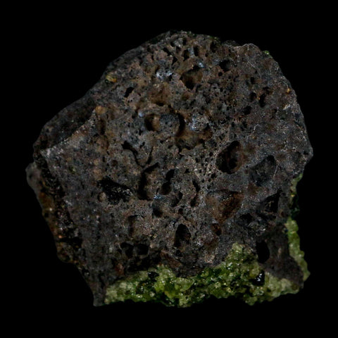 2.6" Emerald Peridot Crystals, Chrome Diopside And Spinel On Volcanic Rock Gila, AZ - Fossil Age Minerals