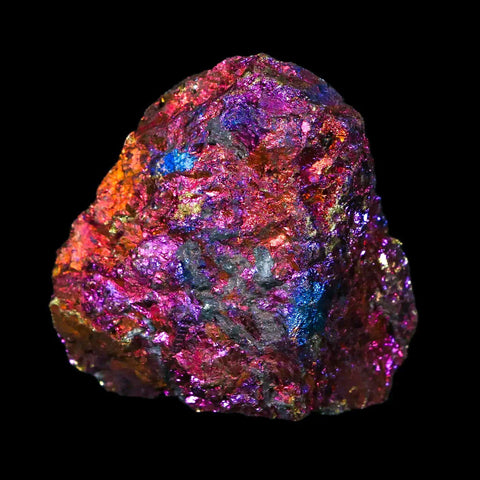 2" Chalcopyrite Bornite Brilliant Multicolored Peacock Ore Chihuahua Mexico - Fossil Age Minerals