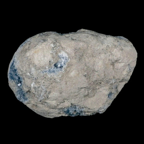 XL 6.1" Sky Blue Rough Celestite Crystal Druzy Cluster Geode 3 LB 14.5 OZ Celestine - Fossil Age Minerals