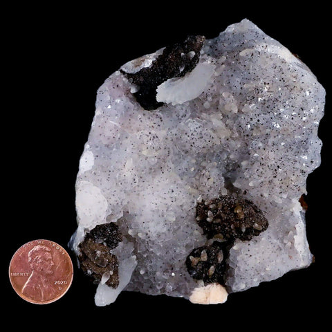 3.3" Crystal Quartz Cluster Geode Mineral Specimen Morocco - Fossil Age Minerals