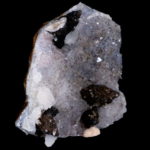 3.3" Crystal Quartz Cluster Geode Mineral Specimen Morocco - Fossil Age Minerals