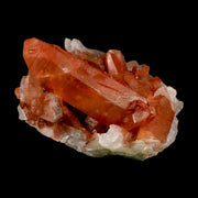 3.6" Natural Red Ferruginous Quartz Crystal Cluster Mineral Specimen Meknes Morocco