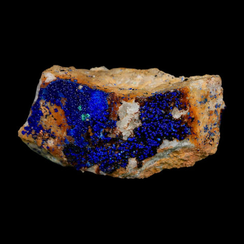 2.6" Azurite Crystals & Malachite On Matrix Colorful Mineral Specimen Morocco - Fossil Age Minerals