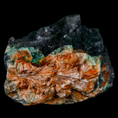 2.4" Rough Natural Silver Metallic Galena Crystal Mineral Mibladen Morocco - Fossil Age Minerals