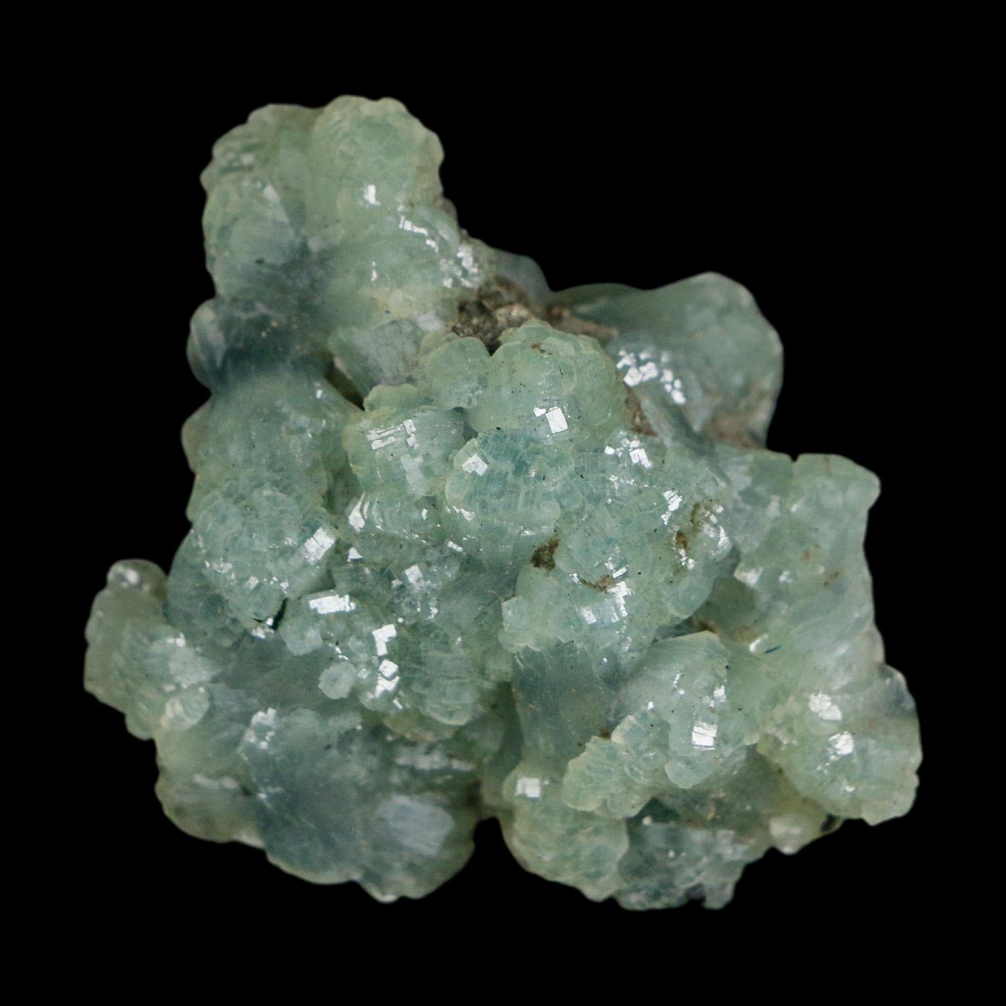 1.7" Rough Green Prehnite Crystal Mineral Specimen Location Imilchil, Morocco