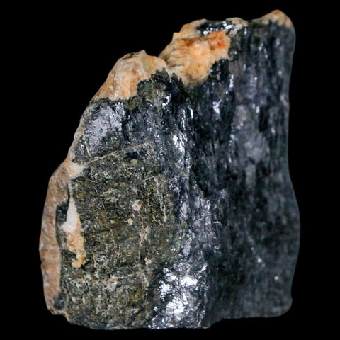 2" Rough Natural Silver Metallic Galena Crystal Mineral Mibladen Morocco - Fossil Age Minerals
