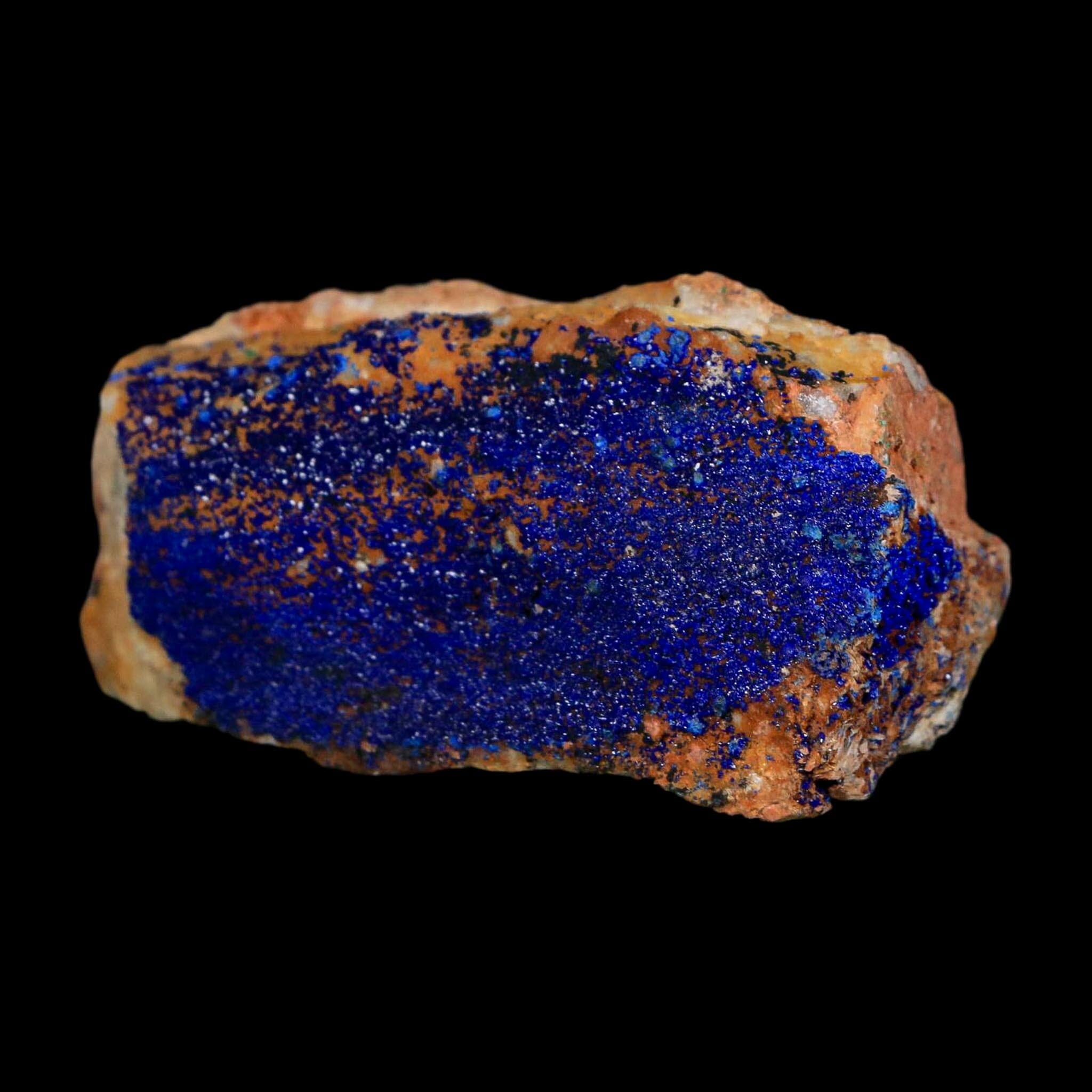 2.7" Azurite Crystals & Malachite On Matrix Colorful Mineral Specimen Morocco - Fossil Age Minerals