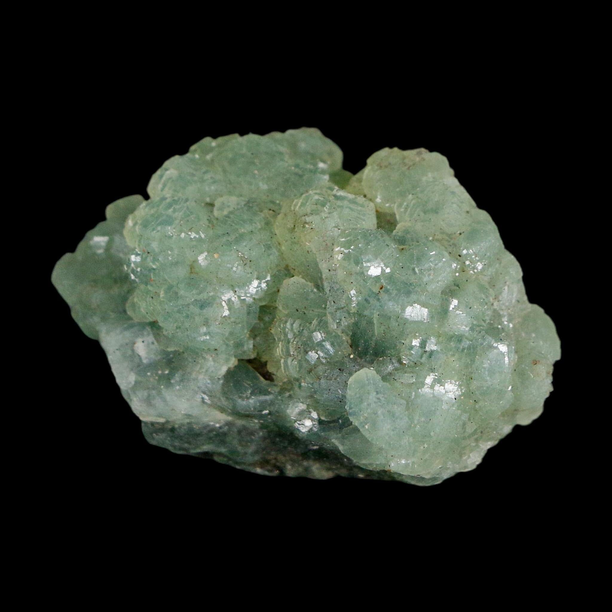 1.6" Rough Green Prehnite Crystal Mineral Specimen Location Imilchil, Morocco